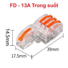 Cút nối dây điện nhanh chiu nhiệt nhiều cổng FD