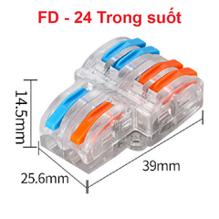 Cút nối dây điện nhanh chiu nhiệt nhiều cổng FD