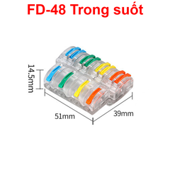 Cút nối dây điện nhanh chiu nhiệt nhiều cổng FD
