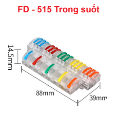 Cút nối dây điện nhanh chiu nhiệt nhiều cổng FD