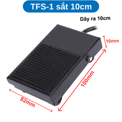 Công tắc bàn đạp chân vỏ nhựa/nhôm 220V/380V 5-10A