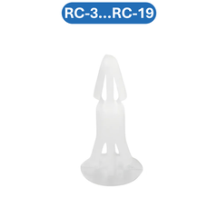 (10 cái) Trụ nhựa đỡ PCB, Chốt nhựa đệm bo mạch loại trụ RC 2 lỗ M3 và M5