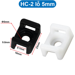 (20 cái) Giá dỡ buộc cố định dây thít, nút giữ dây rút lỗ bắt vít