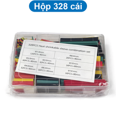 Ống co nhiệt, co dây điện, đầu nối đủ loại màu sắc kích thước