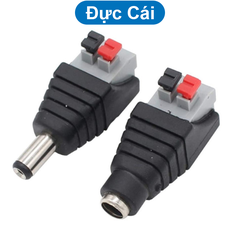 Jack DC nối nguồn loại cài dây 5.5x2.1mm 10A