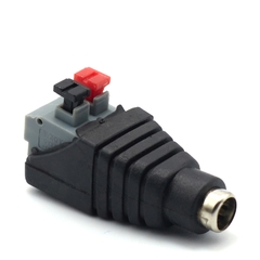 Jack DC nối nguồn loại cài dây 5.5x2.1mm 10A