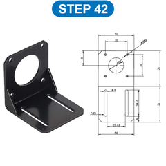 Gá động cơ DC, Pad cố đinh các loại động cơ thông dụng từ loại 380...895