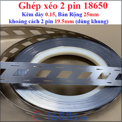 (1 Kg) Kẽm hàn pin 18650 xéo ( pin ghép sát hoặc dùng khung pin )