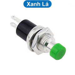 Nút nhấn nhả (reset) PBS-110 7mm 2 chân 250V 1A