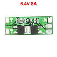 Mạch bảo vệ cân bằng pin Sắt LiFePo4 2S 6.4V (pin 3.2V) không kẽm hàn