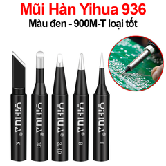 Mũi hàn Yihua 936 màu đen - 900M - T loại tốt