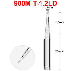 Mũi hàn Yihua màu bạc 900M - T loại tốt