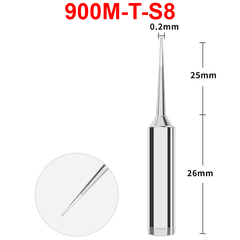 Mũi hàn Yihua màu bạc 900M - T loại tốt