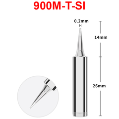Mũi hàn Yihua màu bạc 900M - T loại tốt