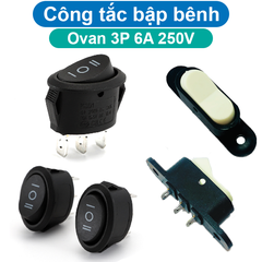 Công tắc bập bênh Ovan 6A 250V