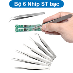 Nhíp gắp linh kiện, nhíp sửa chữa ST thường / tốt