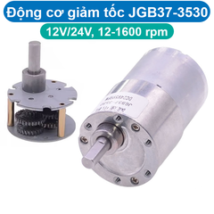 Động cơ giảm tốc JGB37-3530 12V/24V nhiều tốc độ