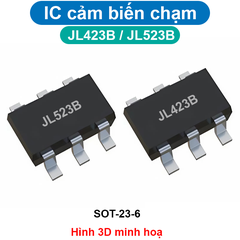 (10 con) IC cảm biến chạm JL423B/JL523B SOT23 - 6