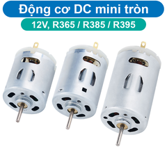 Động cơ DC 365, 385, 395 5000-20000 rpm 12V DC