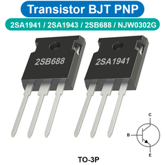 Transistor BJT loại PNP 2SB688 120V 10A TO-3P