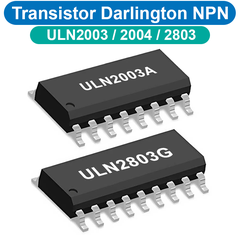 Transistor Darlington NPN ULN2003 / ULN2004 / ULN2803 / ... chân dán 50V 0.5A