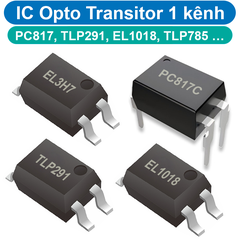 IC Opto Transitor cách ly 1 kênh PC817, TLP291, EL1018, TLP785 …