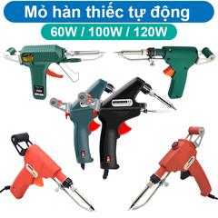 Mỏ hàn chì, thiếc tự động đẩy dây chì, gia nhiệt cực nhanh 60W/80W/120W