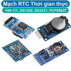 Mạch RTC thời gian thực HW-111, DS1302, DS3231, PCF8563T