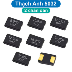 Thạch anh dao động loại 5032 2 chân dán SMD