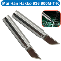 (2 cái) Mũi hàn thiếc, mũi hàn 936, 900M - T thường, HAKKO
