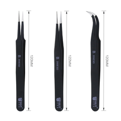 Nhíp gắp linh kiện BEST loại tốt, Nhíp chống tĩnh điện ESD bằng thép không gỉ