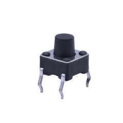 (10 cái) Nút nhấn 6x6mm 4 chân cắm DIP cao 4.3 - 15mm