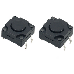 (10 cái) Nút nhấn 6x6mm chống thấm 4 chân cắm DIP cao 4.3 - 15mm