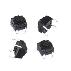 (10 cái) Nút nhấn 6x6mm chống thấm 4 chân cắm DIP cao 4.3 - 15mm