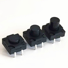 (10 cái) Nút nhấn 6x6mm chống thấm 4 chân cắm DIP cao 4.3 - 15mm