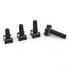 (10 cái) Nút nhấn 6x6mm 4 chân dán SMD cao 4.3 - 15mm