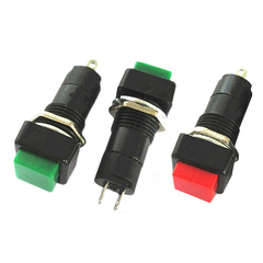 Nút nhấn nhả ( reset) / giữ ( on/off) PBS - 12A / PBS - 12B lỗ khoét 12mm 2 chân