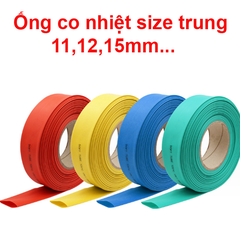 Ống co nhiệt, ống gen cách điện - màu Xanh dương
