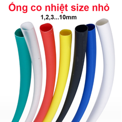 Ống co nhiệt, ống gen cách điện - màu Xanh dương