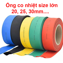 Ống co nhiệt, ống gen cách điện - màu Xanh dương