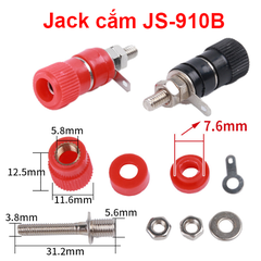 Phích cắm bắp chuối 910MR/JS - 910B
