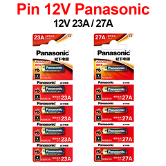 Pin 12V (28.3x10mm) dùng cho Remote RF, cửa cuốn, khóa xe máy…