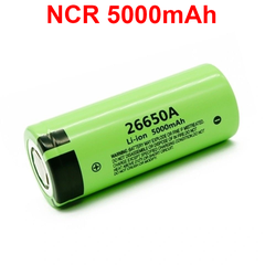 Pin 26650 Li - ion NCR 5000mAh xả 20A