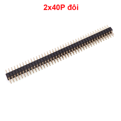 Hàng rào đực chân tròn 2.54mm cắm đứng