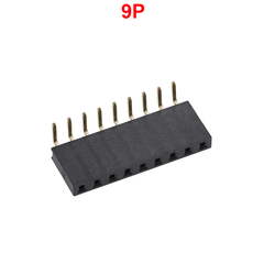 Hàng rào cái đơn 2.54mm cắm chân cong cao 8.5mm