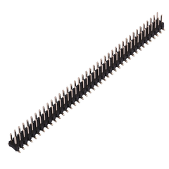 Hàng rào đực 2.0mm chân cắm / chân dán