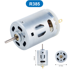 Động cơ DC 365, 385, 395 5000-20000 rpm 12V DC