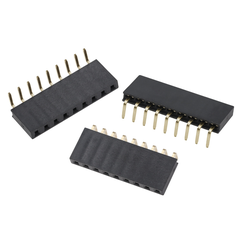 Hàng rào cái đơn 2.54mm cắm chân cong cao 8.5mm