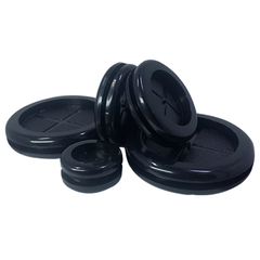 Đệm cao su, Ron cao su đen luồn dây tủ điện 12 - 50mm
