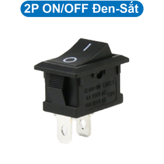 (2 cái) Công tắc bập bênh KCD1 - 101 6A - 250V 15x21mm